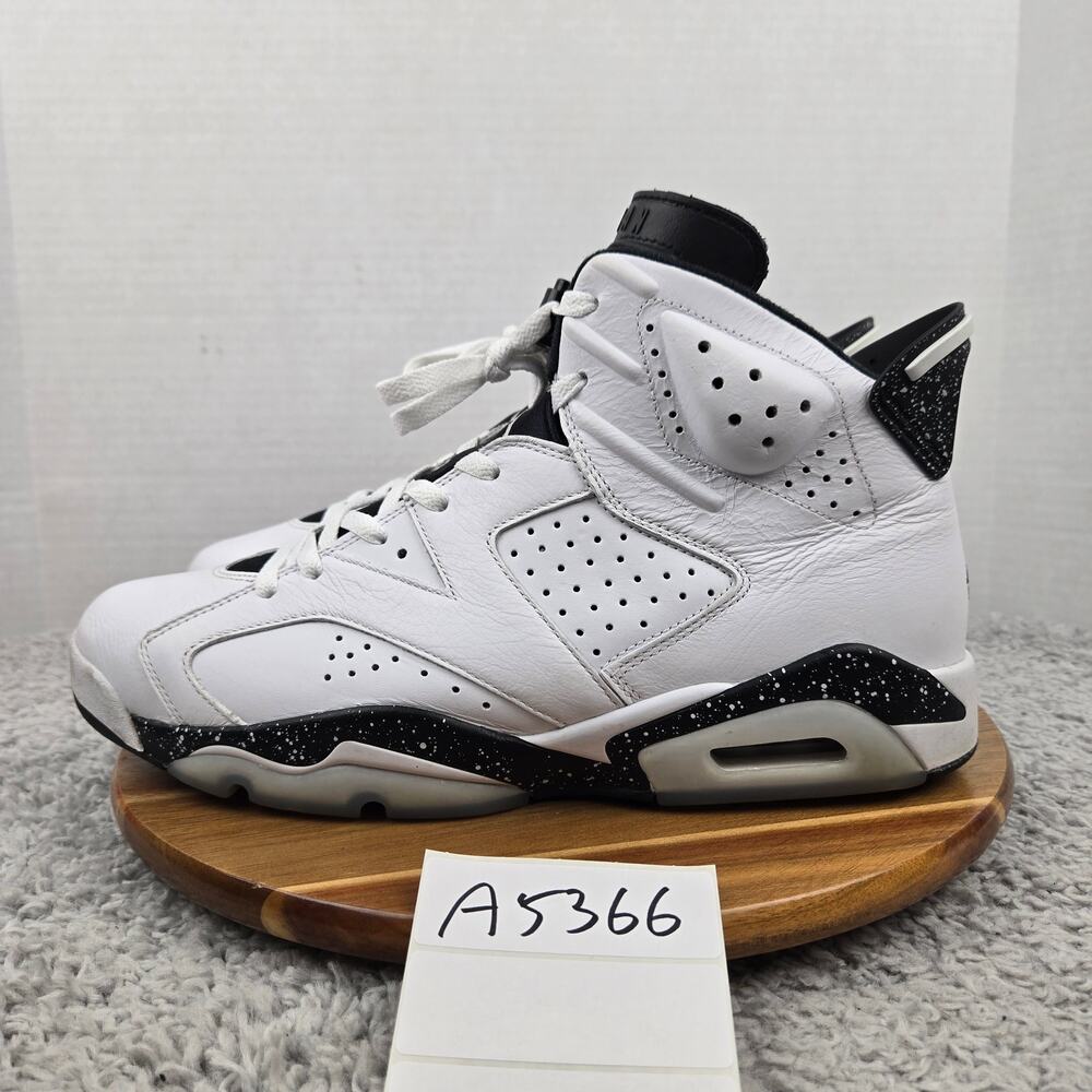 Jordan 6 Retro Men 13 Reverse Oreo Black White Daily Athletic Sneaker CT8529-112